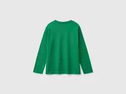 Long sleeve organic cotton t-shirt