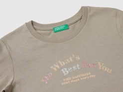 Long sleeve organic cotton t-shirt