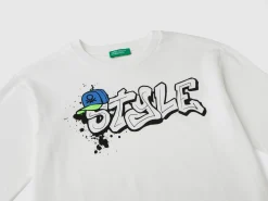 Long sleeve organic cotton t-shirt