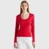 Long sleeve pure cotton t-shirt