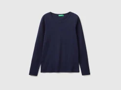 Long sleeve pure cotton t-shirt