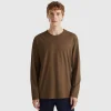 Long sleeve t-shirt in 100% cotton