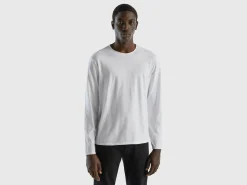 Long sleeve t-shirt in 100% cotton