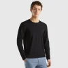 Long sleeve t-shirt in 100% cotton