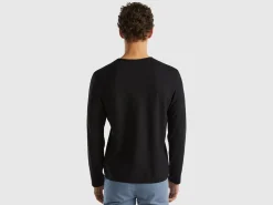 Long sleeve t-shirt in 100% cotton
