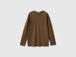 Long sleeve t-shirt in 100% cotton