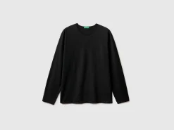 Long sleeve t-shirt in 100% cotton