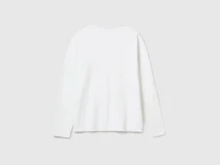 Long sleeve t-shirt in 100% cotton