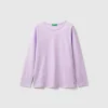 Long sleeve t-shirt in organic cotton