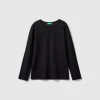 Long sleeve t-shirt in organic cotton