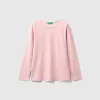 Long sleeve t-shirt in organic cotton