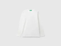 Long sleeve t-shirt in organic cotton