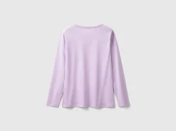 Long sleeve t-shirt in organic cotton