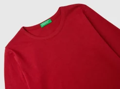 Long sleeve t-shirt in organic cotton