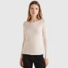 Long sleeve t-shirt in pure cotton