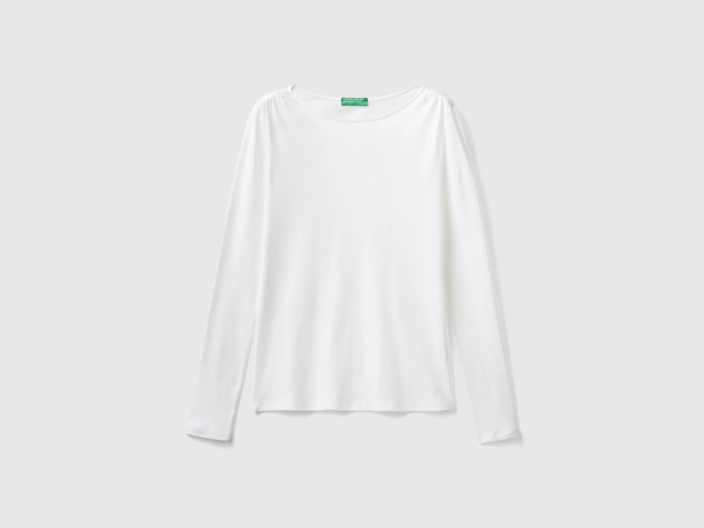 Long sleeve t-shirt in pure cotton