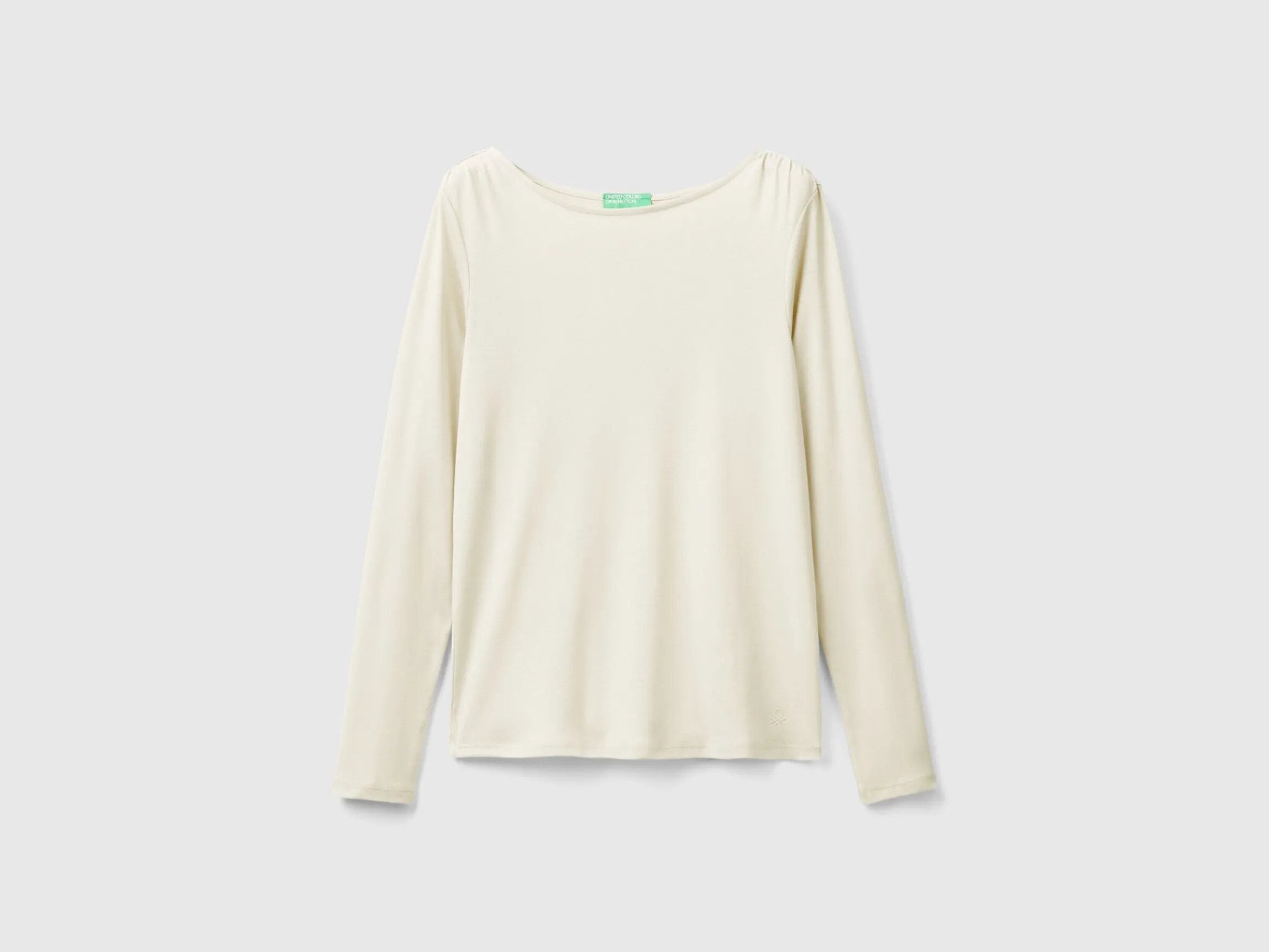Long sleeve t-shirt in pure cotton