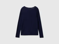 Long sleeve t-shirt in pure cotton