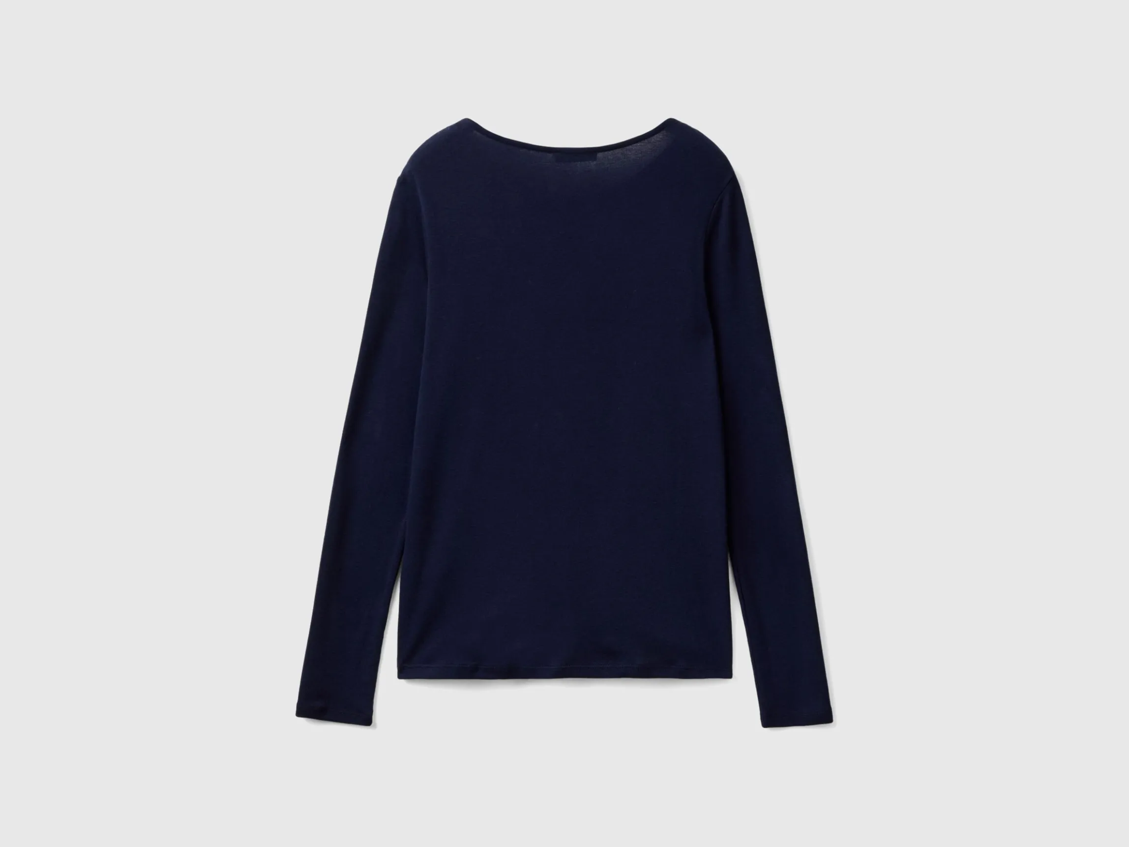 Long sleeve t-shirt in pure cotton
