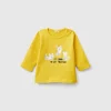 Long sleeve t-shirt in warm organic cotton
