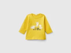 Long sleeve t-shirt in warm organic cotton