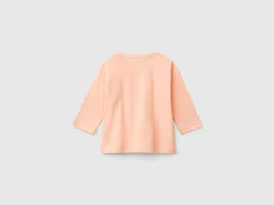 Long sleeve t-shirt in warm organic cotton
