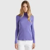 Long sleeve t-shirt with high neck