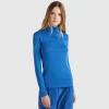 Long sleeve t-shirt with high neck