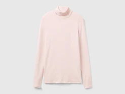 Long sleeve t-shirt with high neck