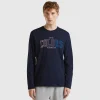 Long sleeve t-shirt with logo print