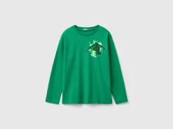 Long sleeve t-shirt with print