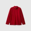 Long sleeve turtleneck t-shirt