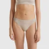 Low rise underwear in super stretch organic cotton