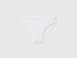 Low rise underwear in super stretch organic cotton