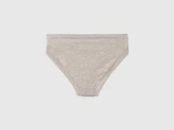 Low rise underwear in super stretch organic cotton