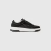 Low-top sneakers in imitation suede