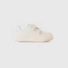 Low-top sneakers in imitation leather