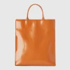 Matte look shopping bag