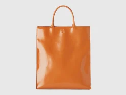 Matte look shopping bag