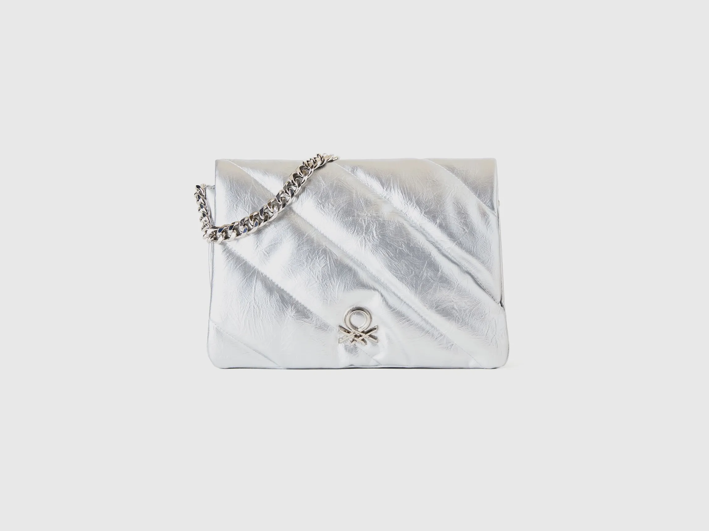 Medium bag with chain shoulder strap