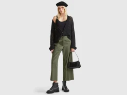 Mesh cardigan with lurex