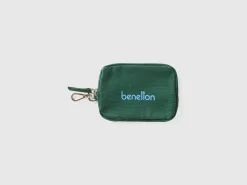 Military green keychain and coin purse