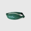 Military green pouch in pure cotton