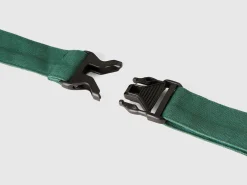 Military green pouch in pure cotton