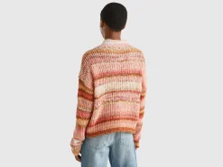 Multicolor sweater in wool blend