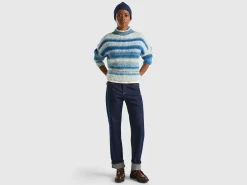 Multicolor sweater in wool blend