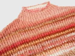 Multicolor sweater in wool blend