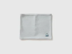 Neck warmer in stretch cotton