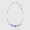 Necklace with roses