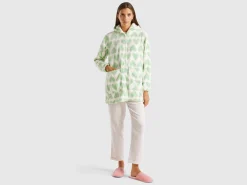 Nightgown with heart print